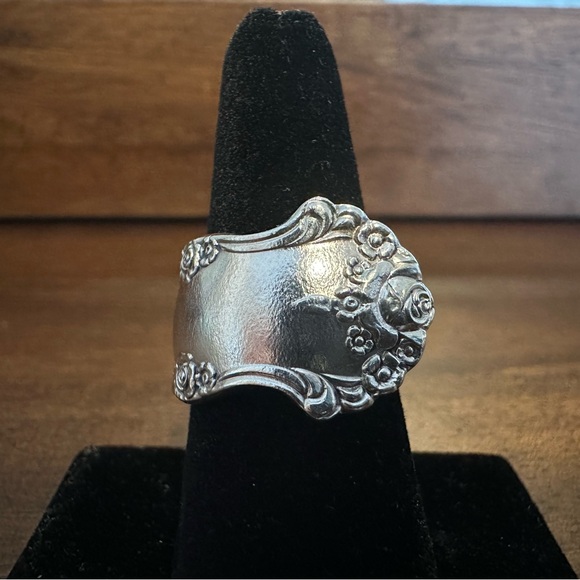 Hand Crafted Jewelry - Rose Spoon Ring